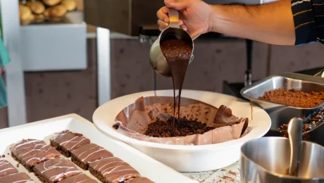 Kávové brownies s ganache z horkej čokolády: Lahodný zážitok